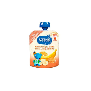 Nestle Naturnes Banana - Arancia - Biscotto 6 mesi 90 g