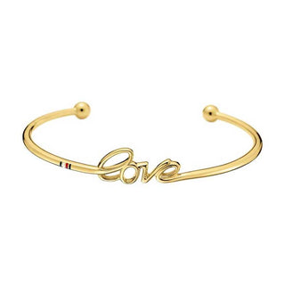 Tommy Hilfiger Bracciale oro massiccio Love 2700941 — Bransoletka