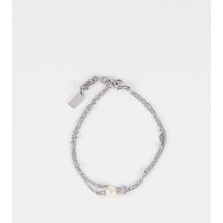 Hugo Boss Double bracciale in acciaio con perla Cora 1580268 — Armbånd