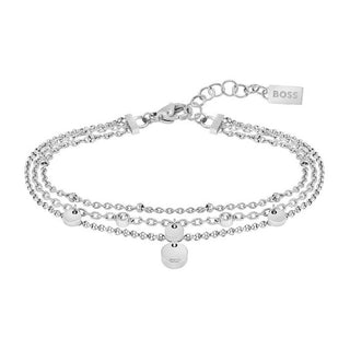 Hugo Boss Fashion bracciale in acciaio con cristalli Iris 1580331 — Bracelet