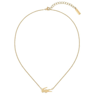 Lacoste Crocodile placcata oro donna 2040045 — Collier