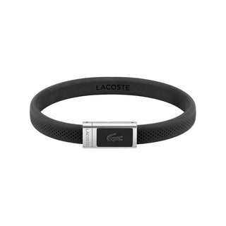 Lacoste 2040114 silicone nero — Ανδρικό βραχιόλι