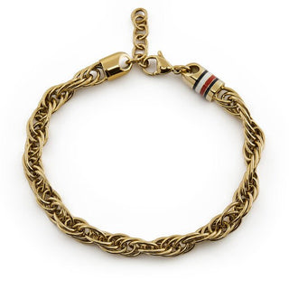 Tommy Hilfiger Decent Bracciale acciaio placcato oro 2790500 — Bracciale