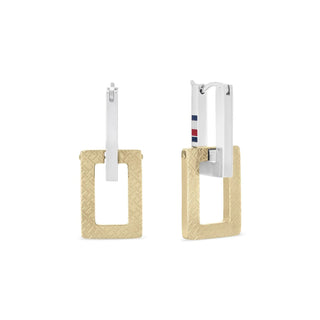 Tommy Hilfiger Modern Orecchini bicolore per giorno e sera 2780870