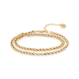 Tommy Hilfiger Dobbelt Gullbelagt Armbånd 2780876 — Armbånd