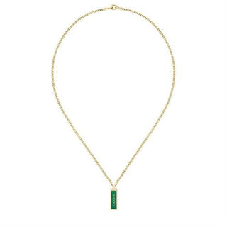 Lacoste Modern collana in acciaio placcato oro 2040325 — Kaulakoru