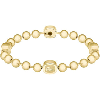 Lacoste Orbe perle gullbelagt stål 2040334 — Armbånd