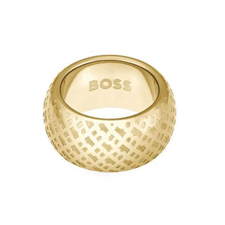 Hugo Boss Bold guldpläterad ring Dam, omkrets 58 mm 1580589