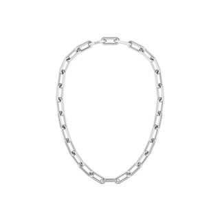 Hugo Boss Collana acciaio cristalli Halia 1580578 — Ketting