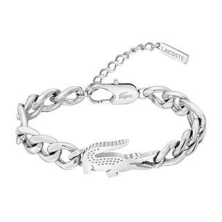 Lacoste Acciaio donna Crocodile 2040373 — Bracciale
