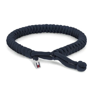 Tommy Hilfiger Geflochtenes blaues Nylonarmband Axel 2790592 — Armband