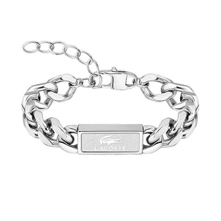 Lacoste Backhand bracciale acciaio uomo 2040439 — Armbånd