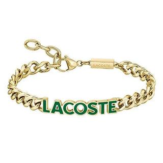 Lacoste Βραχιόλι από επιχρυσωμένο ατσάλι Script 2040477 — Βραχιόλι