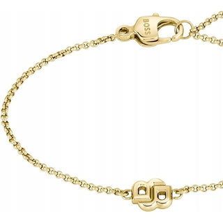 Hugo Boss Fashion guldbelagt armbånd til kvinder Double B 1580698 — Armbånd