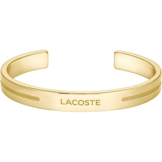 Lacoste Adventurer åbent armbånd i guldbelagt stål 2040527 — Armbånd
