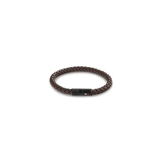 Tommy Hilfiger Καφέ δερμάτινο βραχιόλι 2790668 — Βραχιόλι
