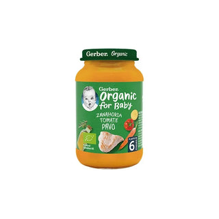 Gerber Carota e Pomodoro Biologici Tacchino 1U 190g