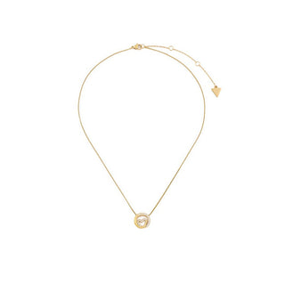 Guess Iconique مطلية بالذهب قلب — عقد