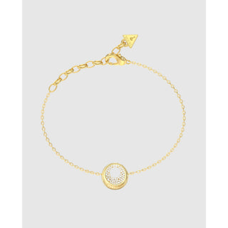Guess Moon Drops bracciale placcato oro — Pulseira