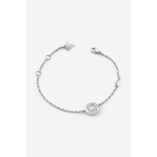 Guess Moon Drops 여성용 스틸 팔찌 18,4 cm JUBB06246JWRH