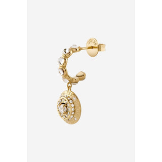 Guess Sparks visací náušnice z oceli s krystaly JUBE06284JWYGT/U