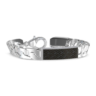 Guess メンズスチールブレスレット King's Road JUXB03224JWSTBK — メンズブレスレット