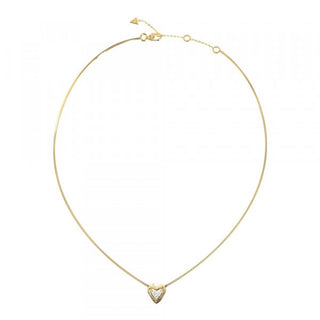 Guess Beloved collana cuore placcata oro — ネックレス