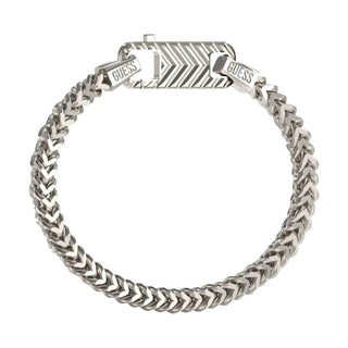 Guess Pit Stop bracciale uomo acciaio — Bransoletka
