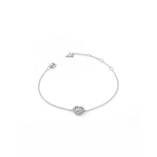 Guess Bracciale argento donna Heart Jardin JSBB04457JWRH 18,5 cm — ブレスレット