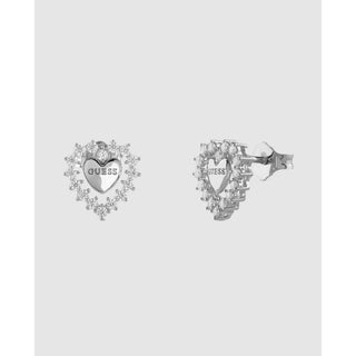 Guess Orecchini argento cuore Jardin JSBE04458JWRHT/U — Pendientes