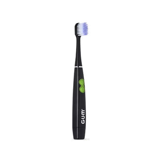 Brosse à dents électrique à pile Gum Sonic Daily Black 1U 