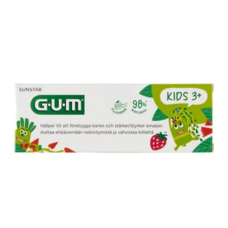 Pasta de dientes Gum para niños con sabor a fresa 50 ml 