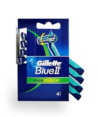Gillette Blu II Plus Slalom 4 pezzi — Rasoi monouso
