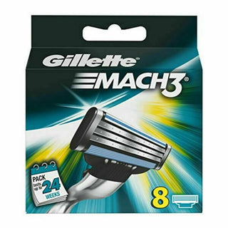 Gillette Mach3 8 lame — Testine di Ricambio