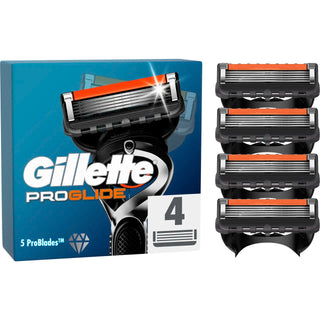 Gillette Fusion ProGlide Teste di ricambio 4 pezzi — Ricambi rasoio