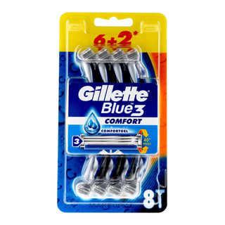 Gillette Disposable razors Blue 3 Comfort 6 + 2 pcs