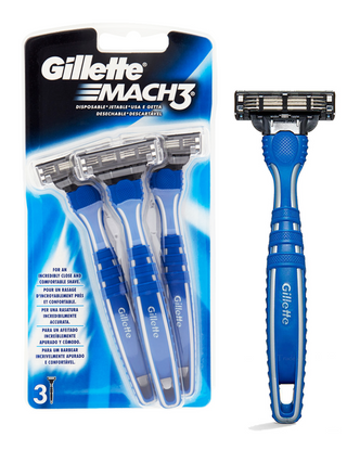 Gillette Mach3 3 Rasoi — Rasoio usa e getta
