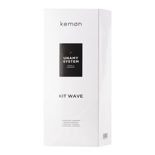Unamy System Wave Set Kemon: Wave Equalizer, Maschera Lozione Trattamento Capelli, 50 ml + Lozione Onda, Maschera Lozione Trattamento Capelli, 150 ml + Neutralizzante Onda, Maschera Lozione Trattamento Capelli, 250 ml