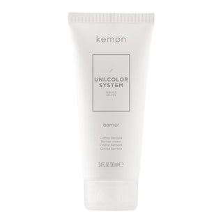 Kemon Uni.Color System Barrier, Crema Colorante Barriera, 100 ml