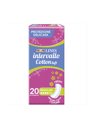 Lines Interval Cotton Soft Fresh Udstrakt X20 