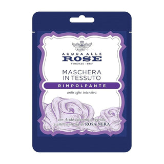 Acqua alle rose Maschera Viso In Tessuto Rimpolpante 1 Pz — Maschera tessuto