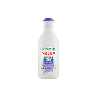 Nidra Bagno Latte Avvolgente Talco Estratto Di Cotone 750 ml — Bagno latte