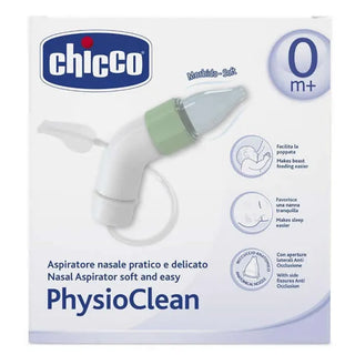 Chicco PhysioClean aspiratore nasale Soft and Easy 0M+ 1 pezzo — Aspiratore nasale