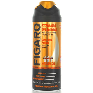 Figaro Schiuma da Barba Olio di Argan 400 ml — Schiuma barba