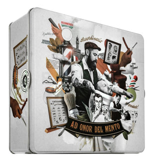 Proraso Azur Lime Metal Box Cura della barba 200 ml + 100 ml + 30 ml