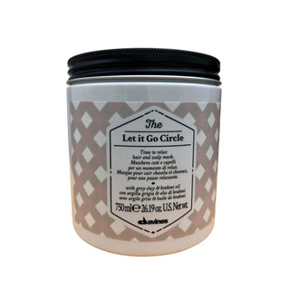 Davines The Let it Go Circle, Maschera Crema Trattamento Capelli, Idratazione, Controllo Crespo, 750 ml
