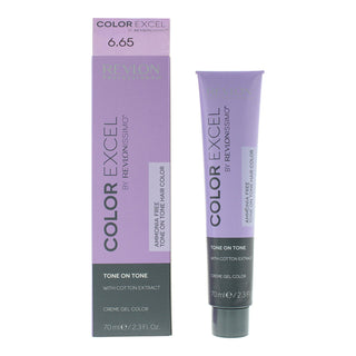 Revlon Color Excel, Tintura Per Capelli Semipermanente, 6.65 Biondo Rosso Mogano Scuro, 70 ml