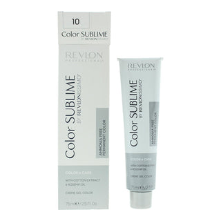 Revlon Color Sublime, tintura permanente per capelli, 10 biondi chiarissimi, 75 ml
