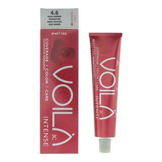Intercosmo Voilà 3C Intense Tinta Permanente per Capelli 4.6 Rosso Veronese 71 ml
