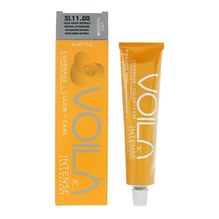 Intercosmo Voila 3C Intense Superlight, Tintura Permanente Per Capelli, 11 Biondo Extra Naturale, 60 ml